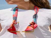 کاربرد مینی اسکارف تو استایل