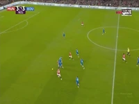 کامبک در 3 دقیقه؛گل چهارم منچستریونایتد توسط متئوس کونیا در دقیقه 79