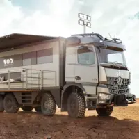 کمپر غول پیکر و جذاب «مرسدس» را ببینید