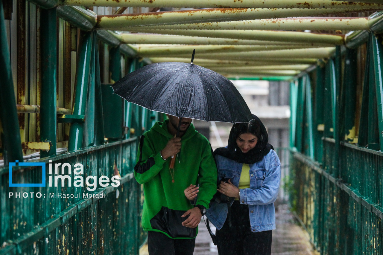 بارش باران پاییزی در بندرعباس