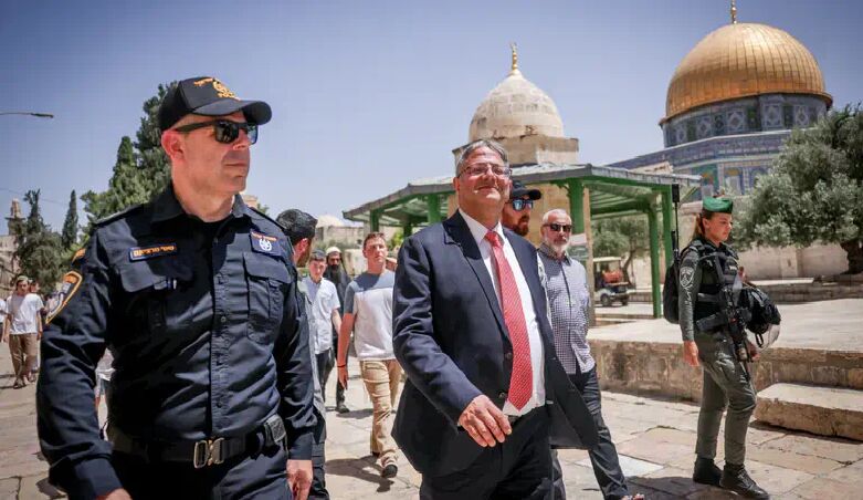 بنگویر رئیس پلیس قدس را برای تسهیل یورش به مسجدالاقصی اخراج کرد