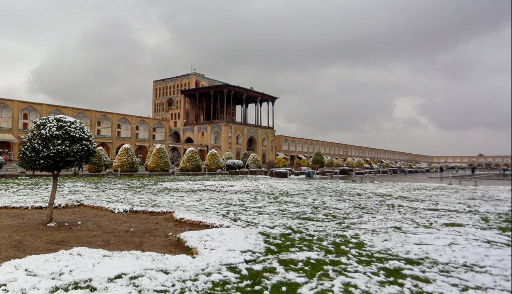 نصف جهان برفی میشود