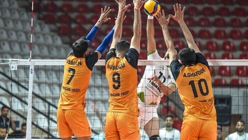 لیگ برتر والیبال؛ شهداب یزد مقابل سپاهان اصفهان شکست خورد