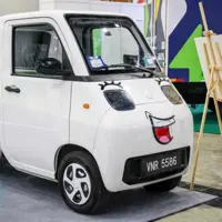 Cam EV، وانت کوچک ساخت مالزی با چهرهای بامزه!
