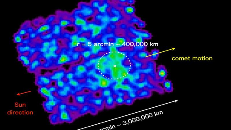 درخشش دنبالهدار «3I/ATLAS» در پرتو ایکس