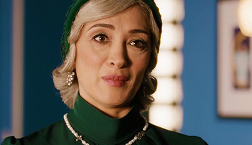 تیپ متفاوت عمه خانم سریال تاسیان در روز تولدش