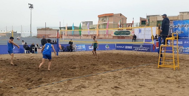 فولاد هرمزگان قهرمان هفته سوم پنجمین دوره والیبال ساحلی ایران به میزبانی بندرترکمن