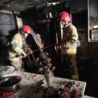 حریق واحد مسکونی در عظیمیه دو مصدوم بر جای گذاشت