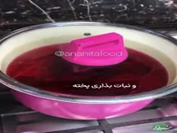 طرز تهیه حلوای لبو خوش رنگ و لعاب