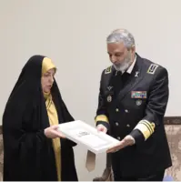 اعطای درجه سپهبدی شهید محمد باقری به خانواده ایشان