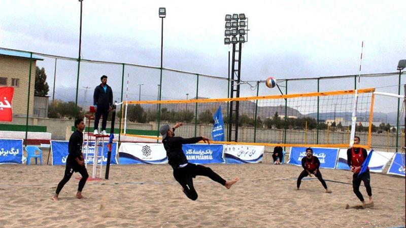 پارس جنوبی عسلویه و پیکان بندر دیر به فینال هفته سوم لیگ برتر والیبال ساحلی صعود کردند