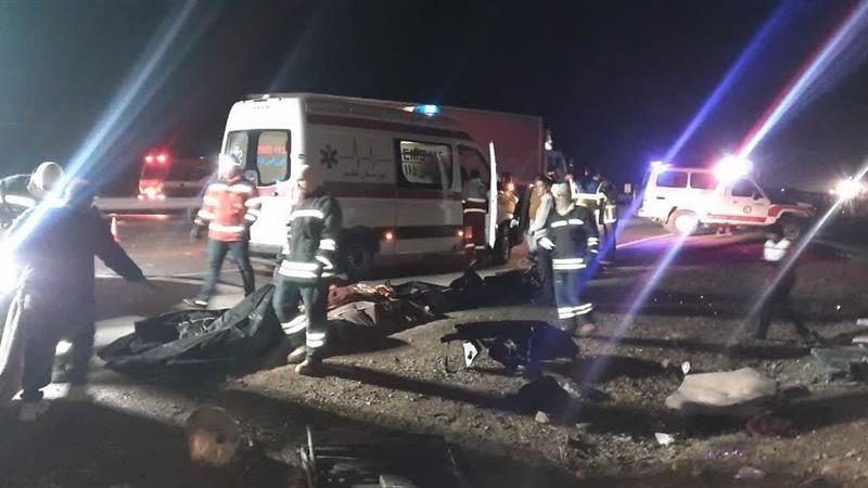 شناسایی هویت ۹ جانباخته حادثه واژگونی اتوبوس در محور اصفهان – نطنز