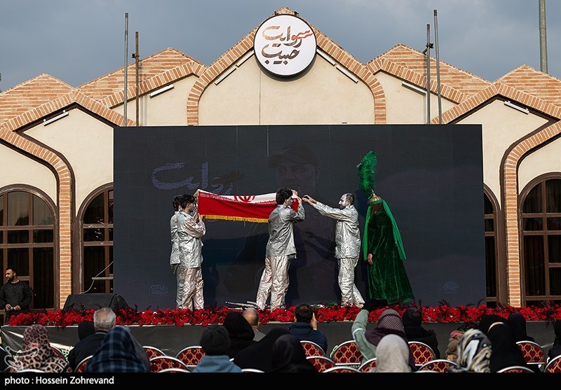 عکس/آئین بدرقه کاروان سرباز وطن