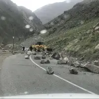 هشدار ریزش سنگ و رانش در جادههای کوهستانی مازندران