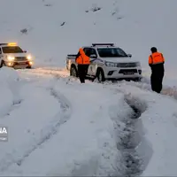 انسداد مسیر سربیژن به راین به دلیل بارش برف