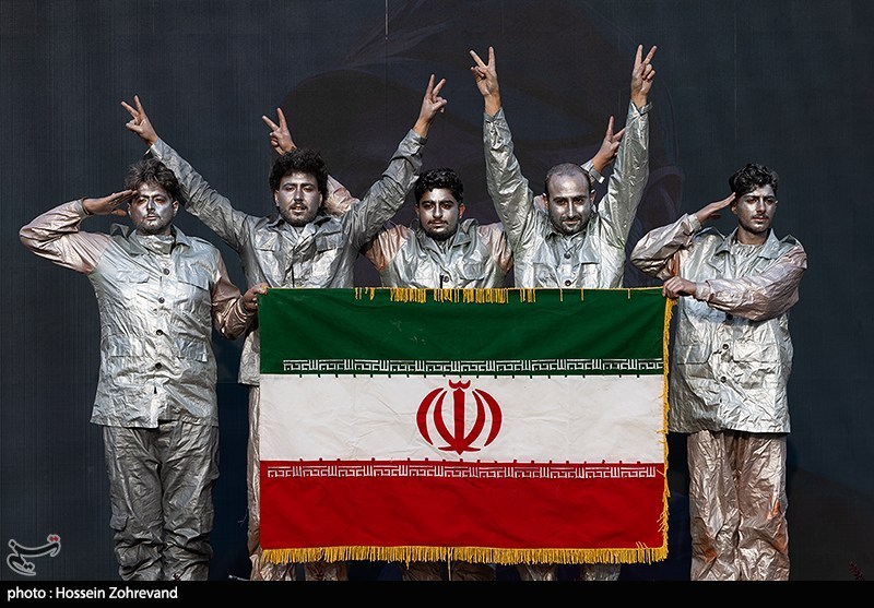 عکس/آئین بدرقه کاروان سرباز وطن