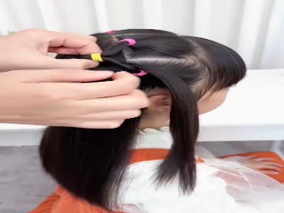 مدل مو برای دخترهای کوچولو مناسب شب یلدا!