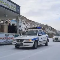 استقرار ۷۶ تیم عملیاتی پلیس در جادههای مواصلاتی خراسان شمالی