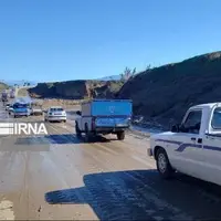 بازگشایی جاده سیریک _ جاسک هرمزگان پس از باران