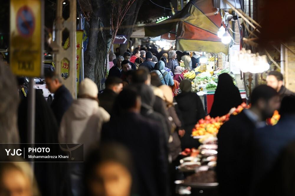 عکس/بازار خرید شب یلدا در زنجان