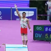 طلای الفتی یکی از ۱۰ اتفاق مهم ژیمناستیک هنری دنیا در ۲۰۲۵