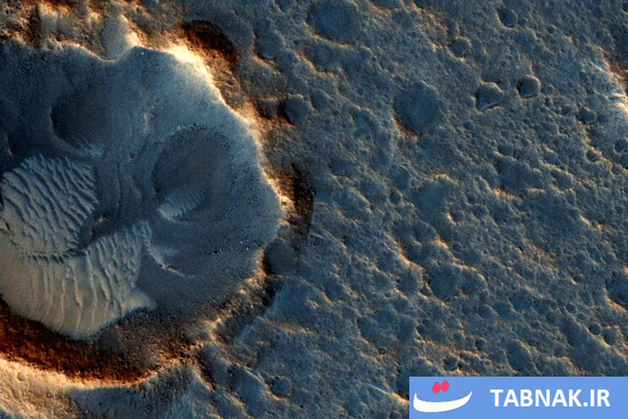 نماهای حیرتآور از مریخ