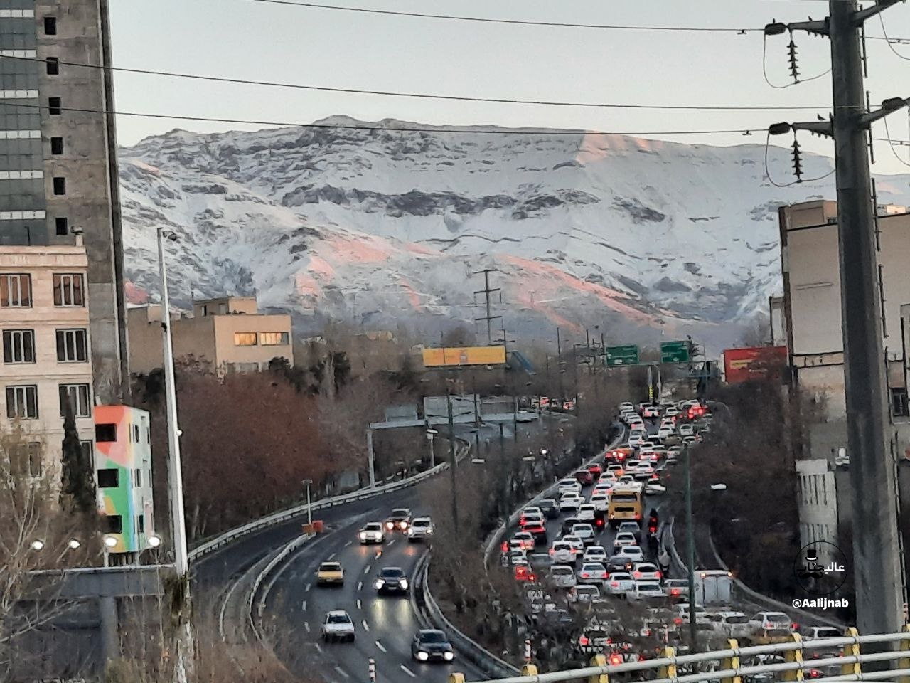 باد و باران به داد تهران رسیدند