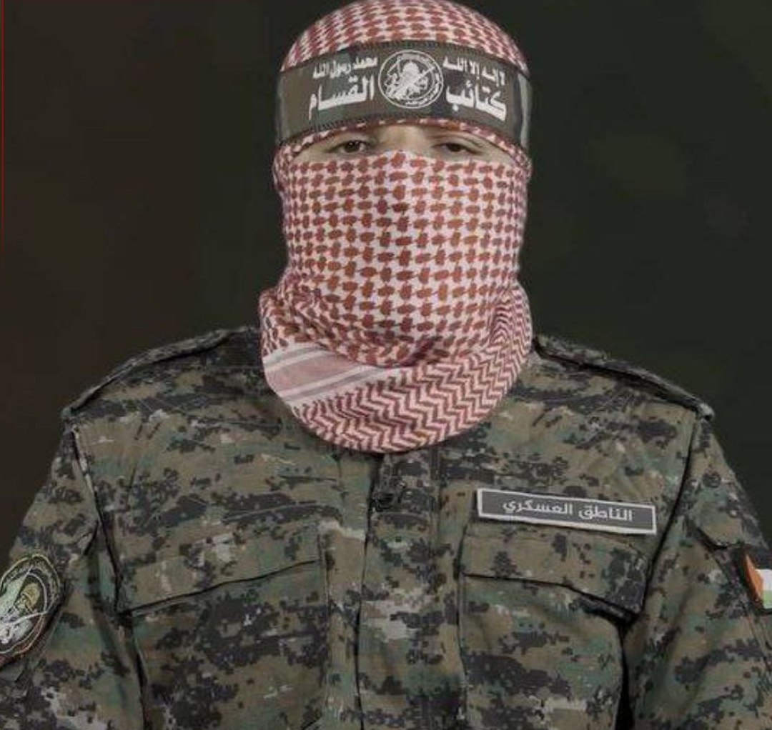 سخنگوی جدید القسام: به مردم ایران درود میفرستیم