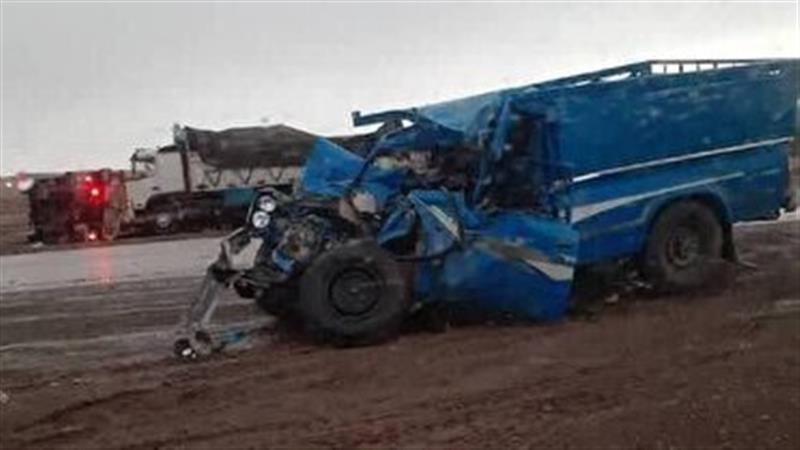 تصادف مرگبار در جاده جعفریه قم