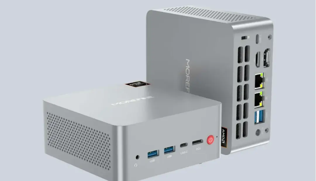 کامپیوتر کوچک جدید مورفاین با پردازنده هوش مصنوعی و ۹۶ گیگابایت رم معرفی شد