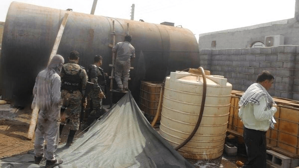 کشف ۱۵۰ هزار لیتر گازوئیل قاچاق در هرمزگان