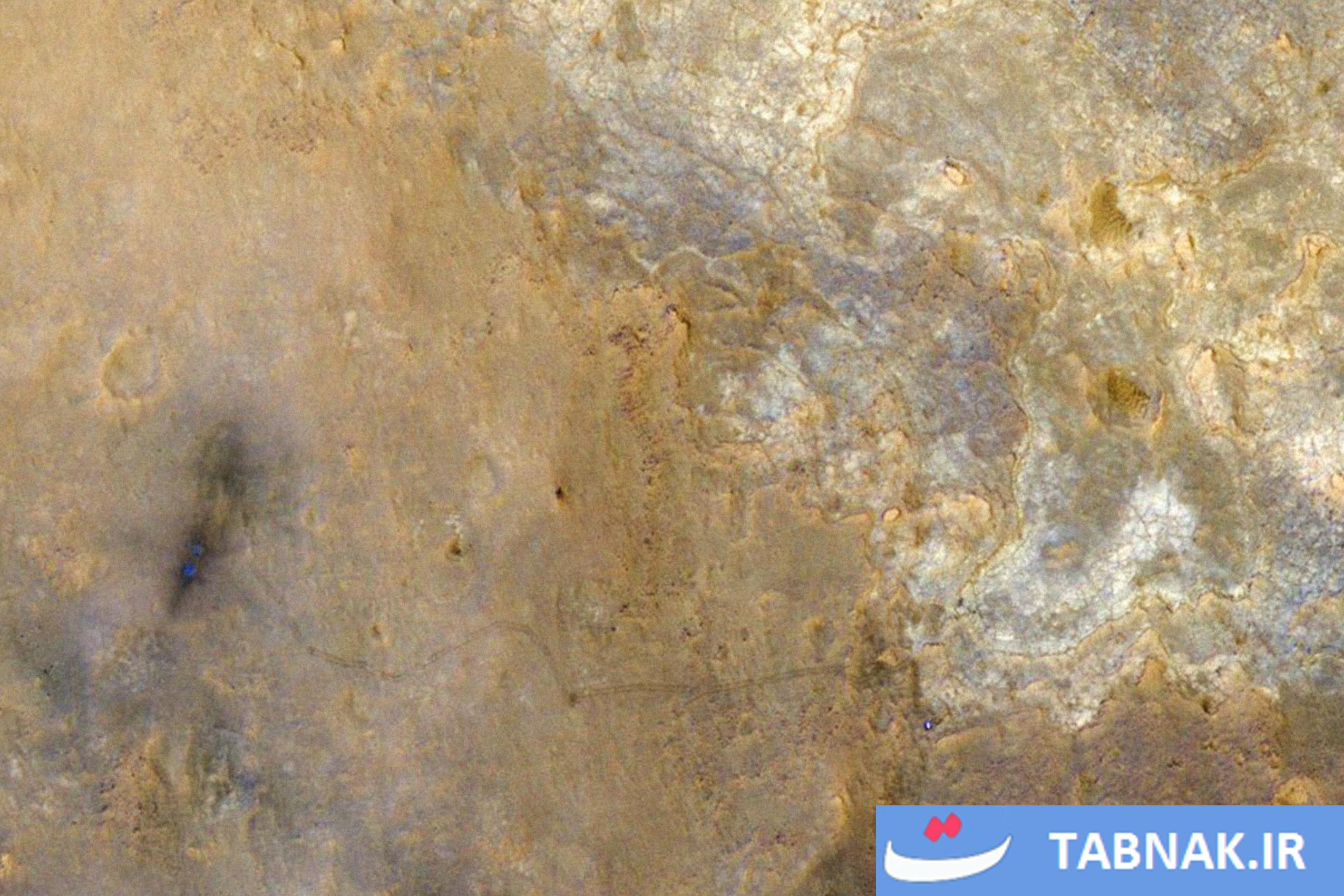 نماهای حیرتآور از مریخ