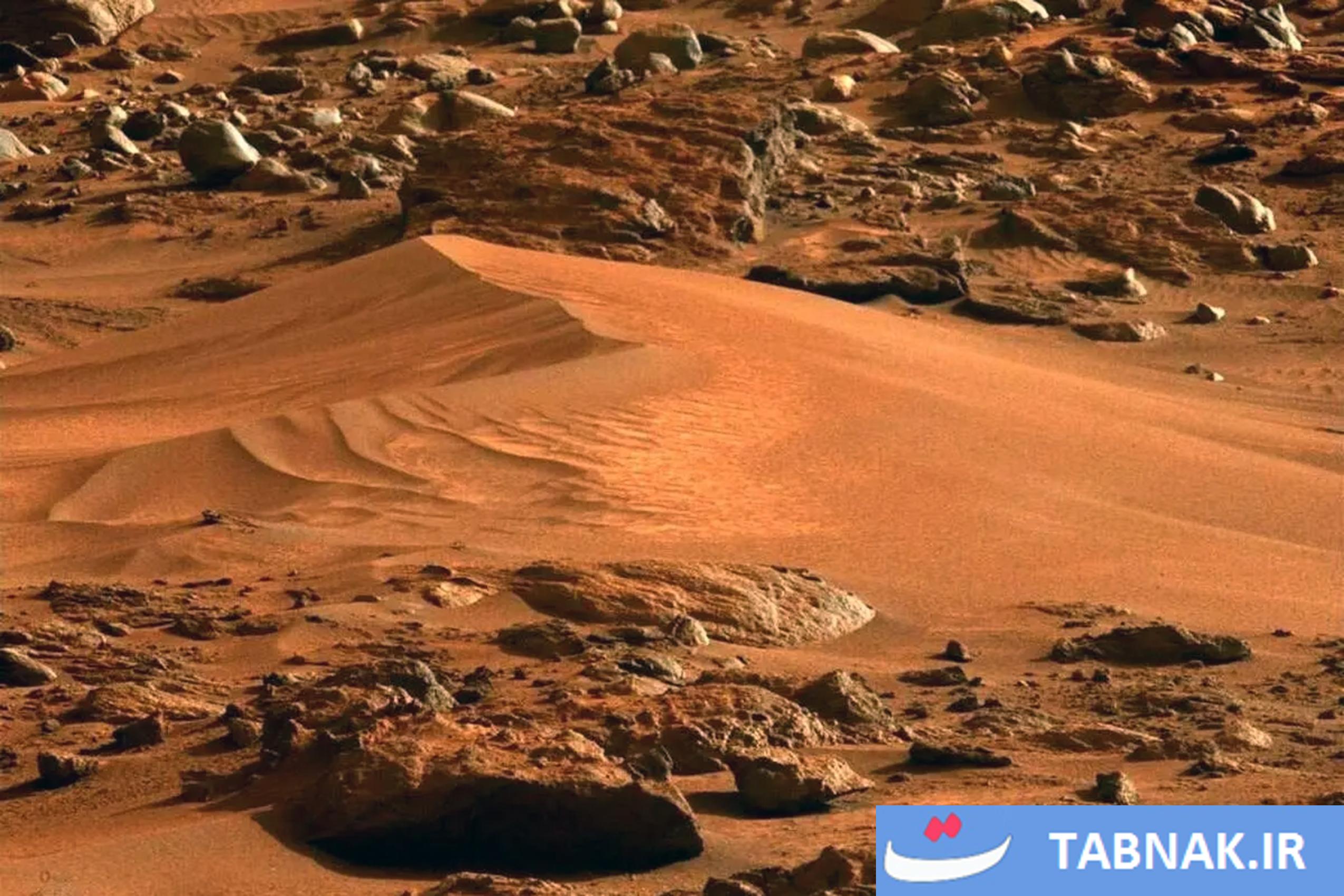 نماهای حیرتآور از مریخ