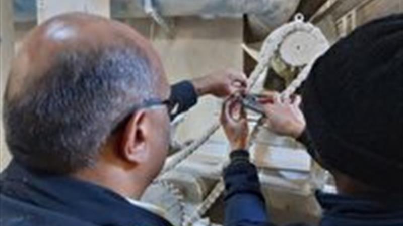 مهر و موم واحد آلاینده تولید لعاب کاشی در اشکذر با دستور دادستان