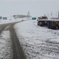 تردد خودروهای سنگین در گردنه اسدلی در خراسان شمالی ممنوع شد
