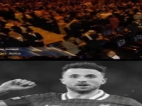 لحظه احساسی اهدای جایزه گلوب ساکر به والدین ژوتا