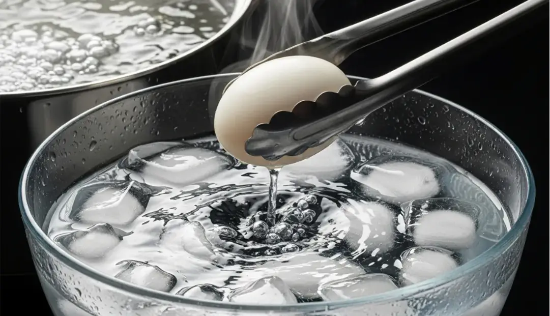 آیا انداختن تخممرغ داغ در آب سرد اشتباه است؟