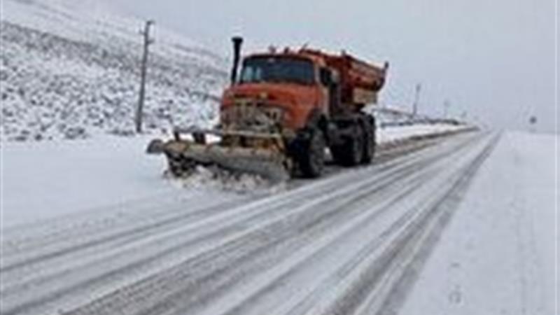 برف‌روبی ۶۹ کیلومتر از اتوبان زنجان-تبریز