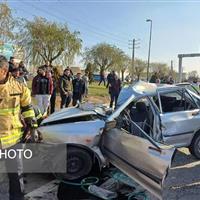 تصادف در آزادراه زنجان  - تبریز با ۶ مصدوم