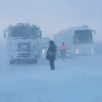 اتوبان تبریز-زنجان به دلیل برف و کولاک بسته شد