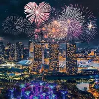 آغاز باشکوه سال نو میلادی در سراسر جهان