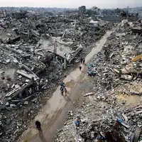 صهیونیست‌ها با بمباران غزه به استقبال سال نو رفتند