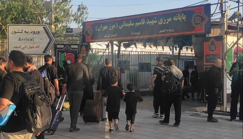 عبور ۳۳ هزار زائر در ۴۸ ساعت گذشته از مرز مهران