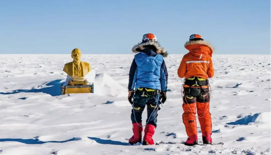 کاوشگران کایتسوار جنوبگان در دل یخها با صحنهای غیرمنتظره روبرو شدند