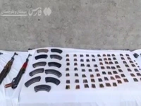 کشف آرپیجی، نارنجک و دوشکا از تروریستها در مرز سراوان