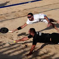 قهرمانی بندهنژاد و جوینده در BT50 تنیس ساحلی