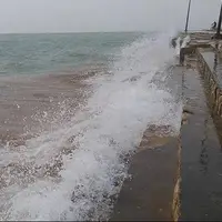 افزایش باد و دریای مواج در سواحل و جزایر خلیج فارس