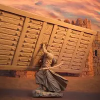 اولین تصاویر از نماد بزرگ امیرالمومنین(ع) فاتح خیبر در میدان امام خمینی تهران