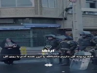 قدرشناسی اراکیها از پلیس