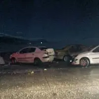 تصادف زنجیرهای در آزادراه شیراز- اصفهان یک فوتی و ۱۰ مصدوم بر جای گذاشت